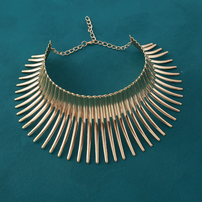 Exaggerated Personalized Indian Style With Fashion Necklaces