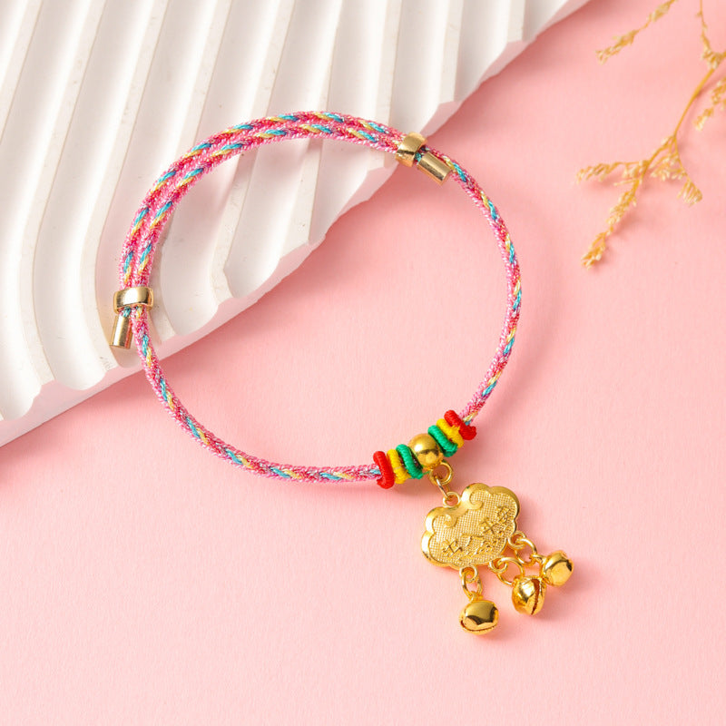 Children's Hundred Dragon Boat Festival Colorful Braided Rope Batches Of Goods Bracelets