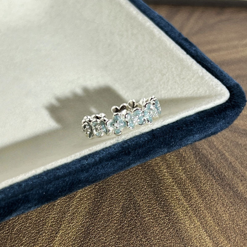 Light Luxury Open Female Fashion Sweet Cool Korean Version Index Ring