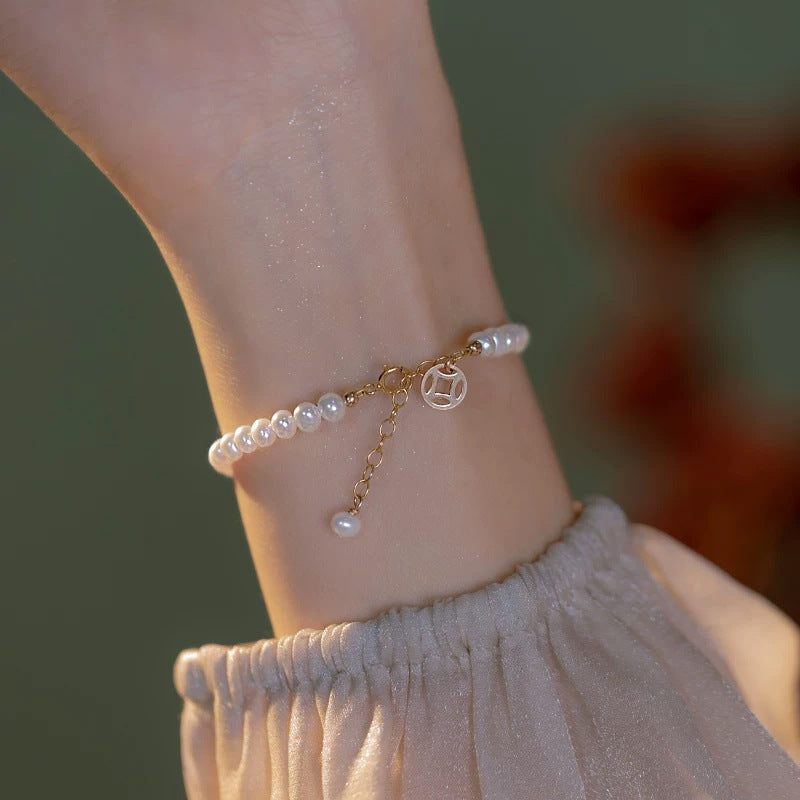 Glass Crystal Butterfly Female Design Gray Moonlight Bracelets