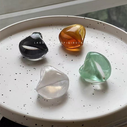 Minority Design Pearlescent Inner Glaze Light Rings