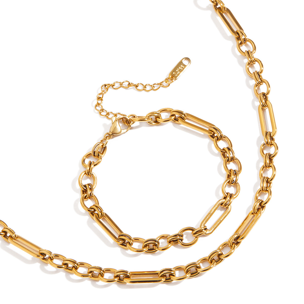 Women's Design Fashionable Gold Stainless Steel Handmade Necklaces
