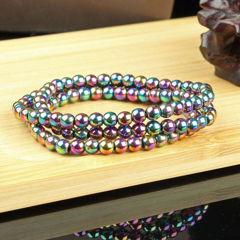 Slouchy Magnet Manual Hematite Energy Stone Necklaces