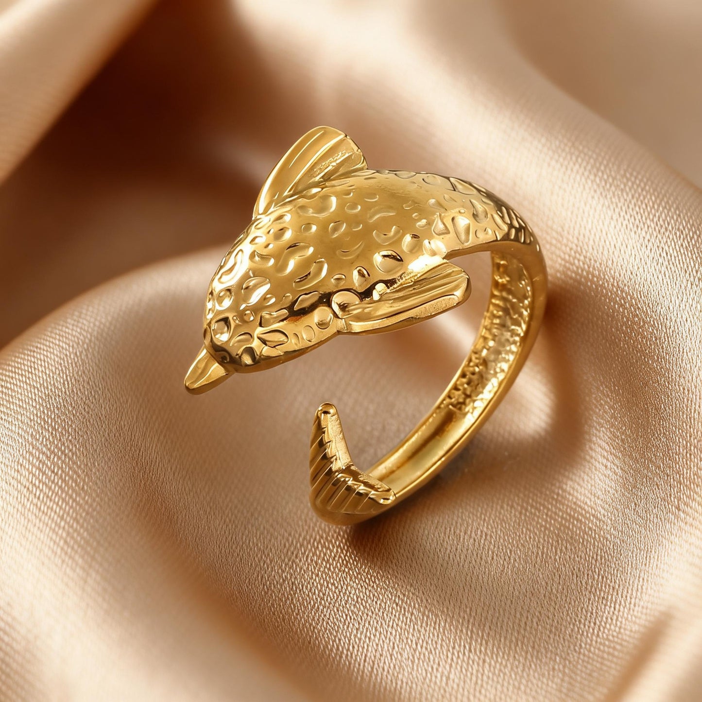 Steel Open-end Niche High-grade Fashion Trend Affordable Luxury Style Ring