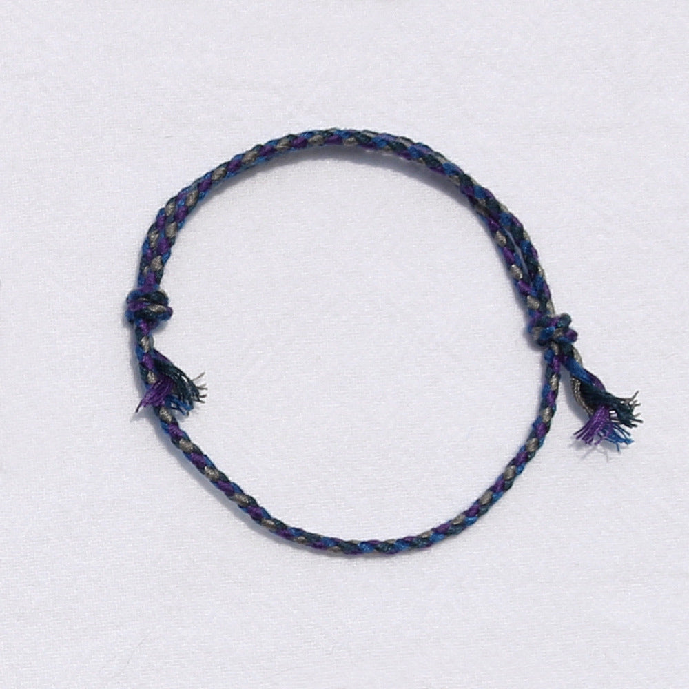 Hand-woven Tibetan Hand Rub Thread Carrying Bracelets