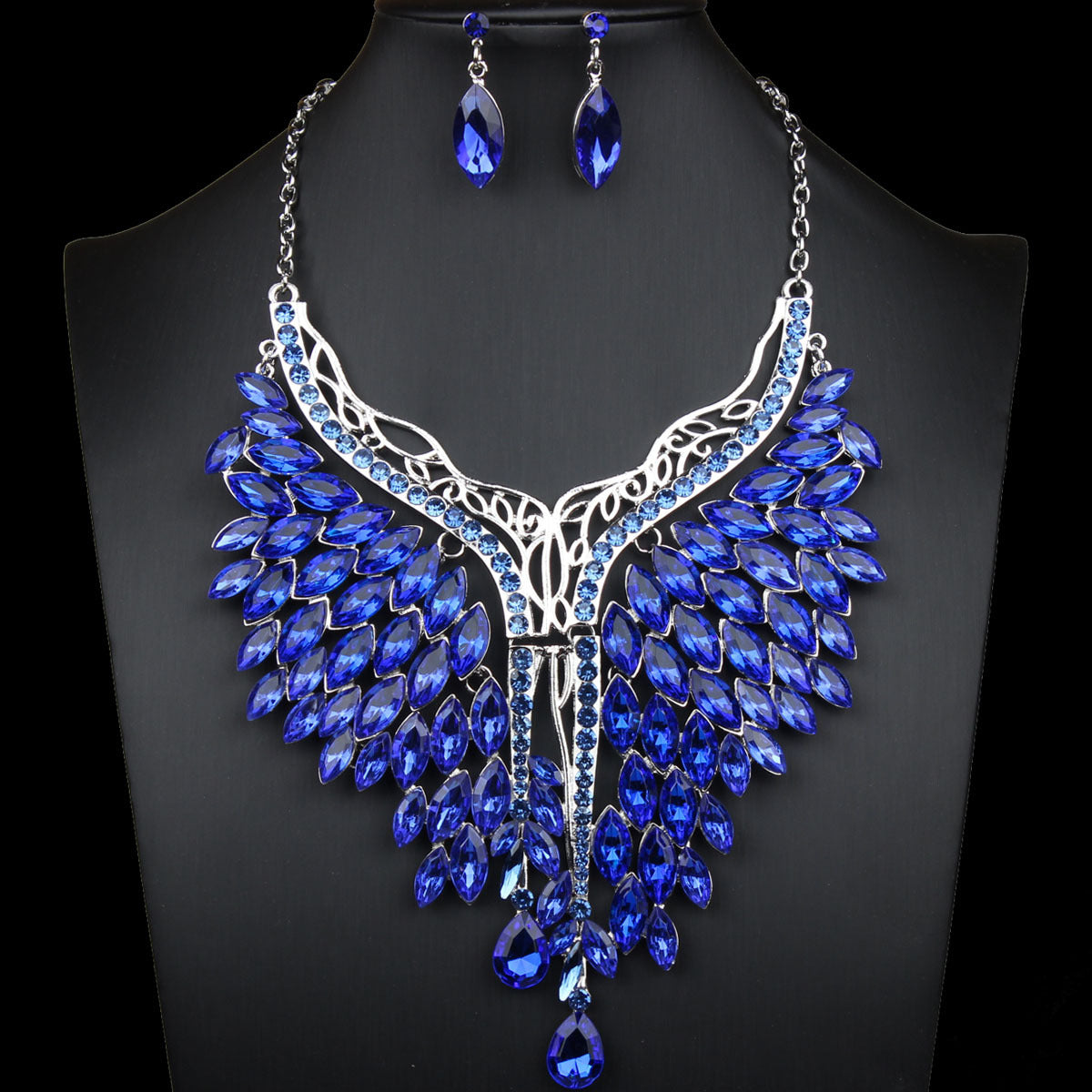 Women's Splendid Diamond Big Dress Banquet Fashion Earrings