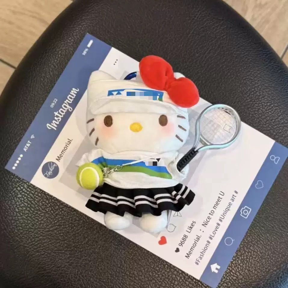 Package Cartoon Lovely Key Buckle Plush Pendants