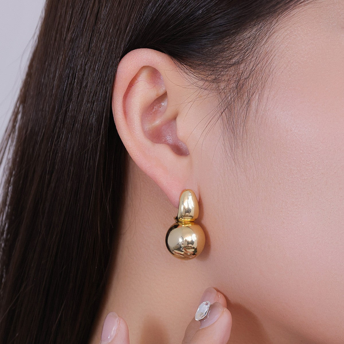 Ball Lucky Beads Copper Plated Real Rings