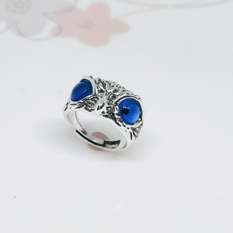Vintage Creative Exaggerating Animal Couples Openings Rings