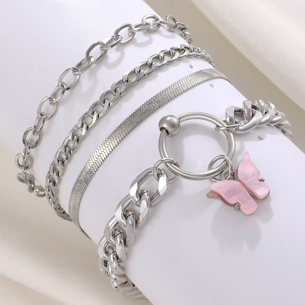 Trendy Alloy Combination Punk Hip Hop Bracelets