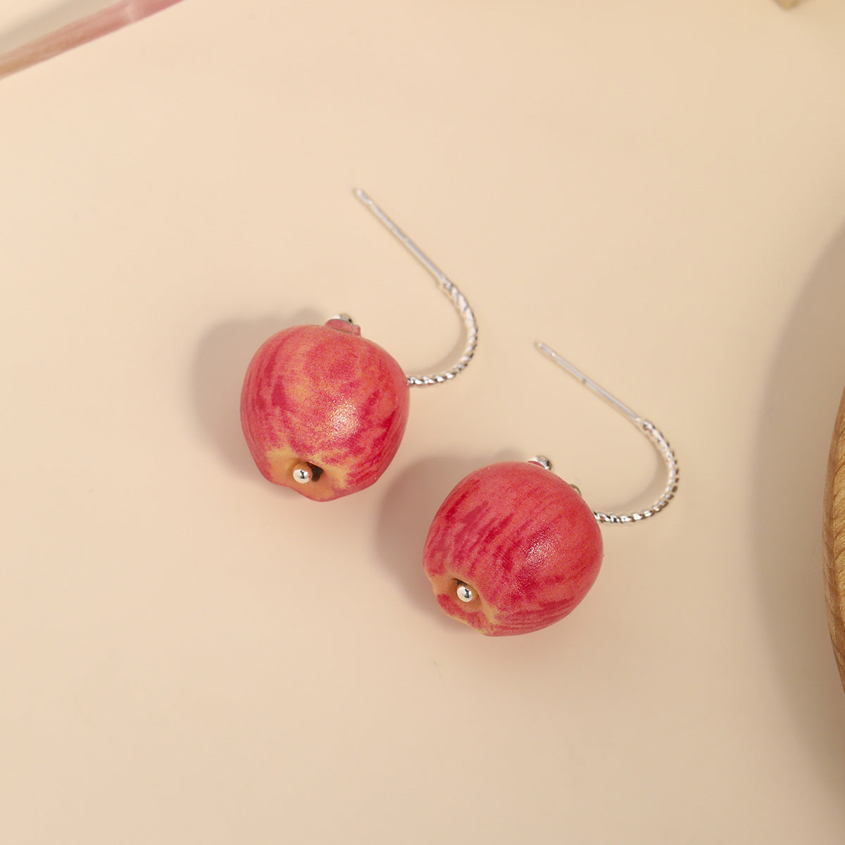 Needle Fashion Fruit Apple Cute Sweet Korean Rings