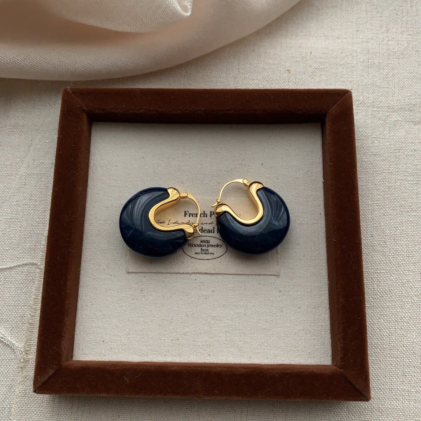Artsy Semicircle Elegant Wild Candy Color Personalized Earrings