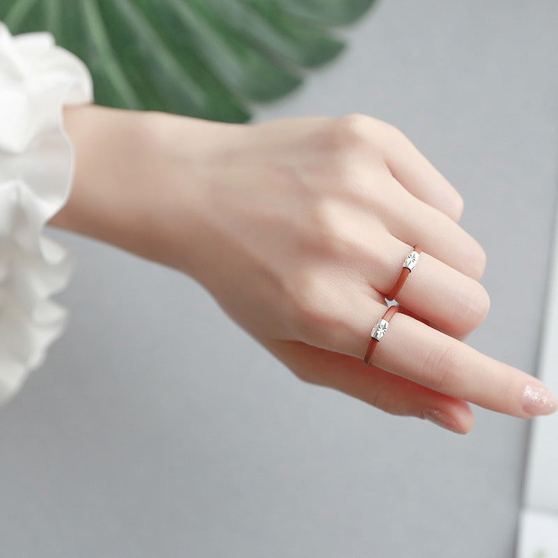 Female Couple Niche Light Luxury Male Ring