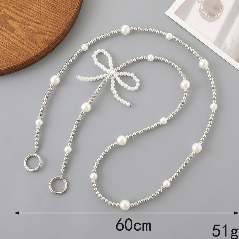 Phone Case Lanyard Handmade Beaded Bag Hanging Ornaments