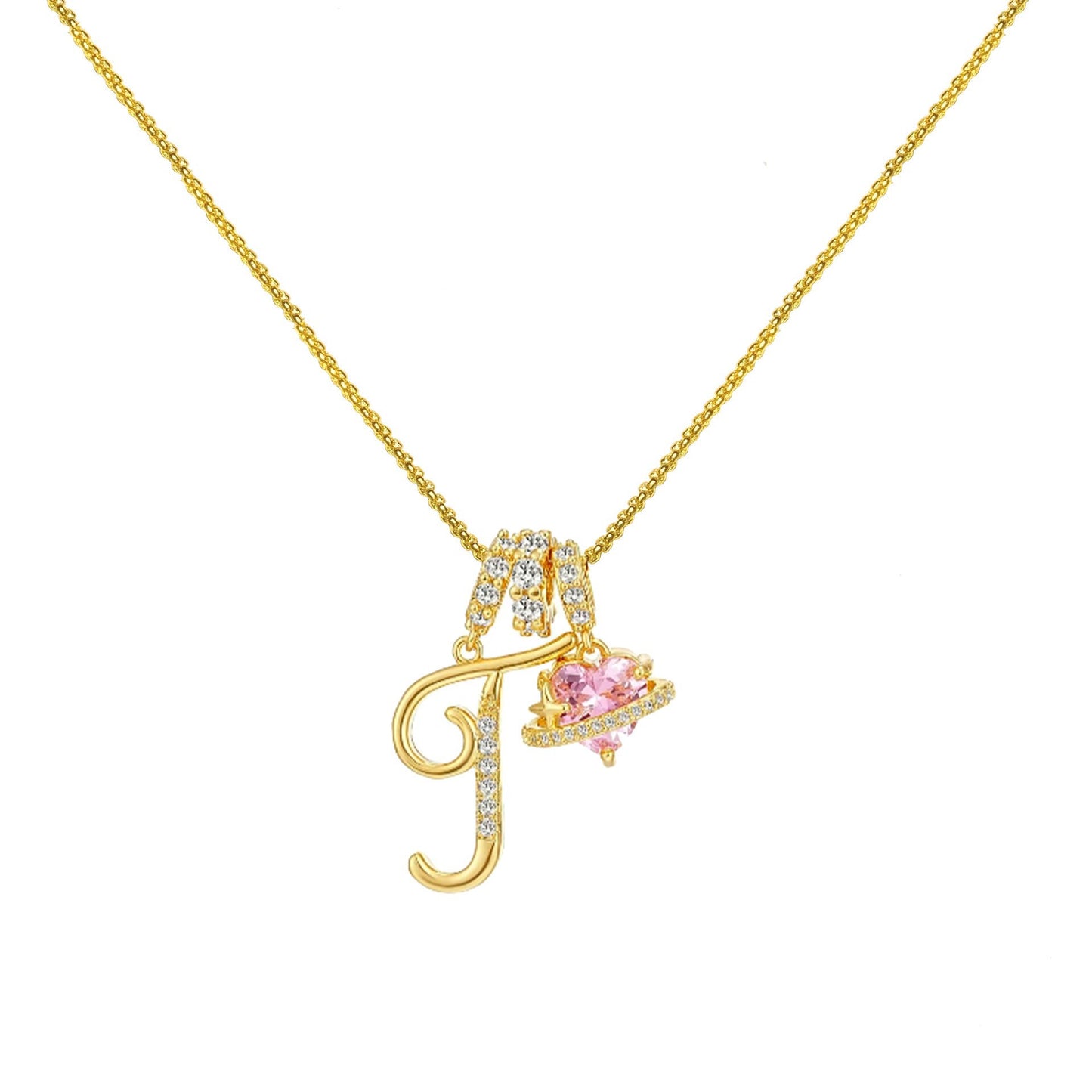 Dopamine English Letter Light Luxury Minority Necklaces