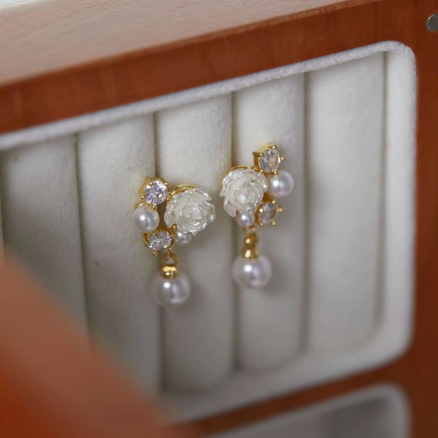 Zircon Ear Clip Small Eardrops Fashion Earrings