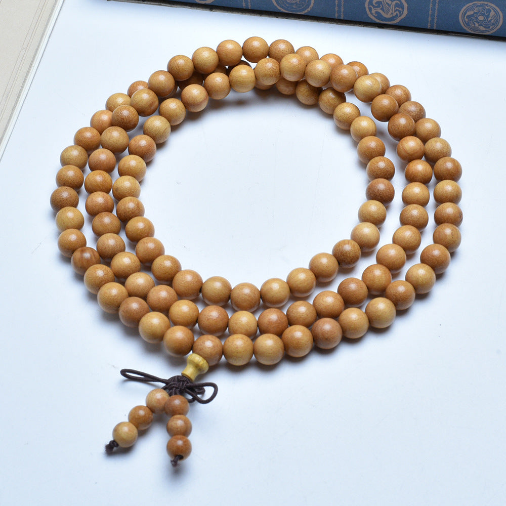 Women's & Men's Authentic Pterocarpus Wood Buddha Beads Batch Bracelet