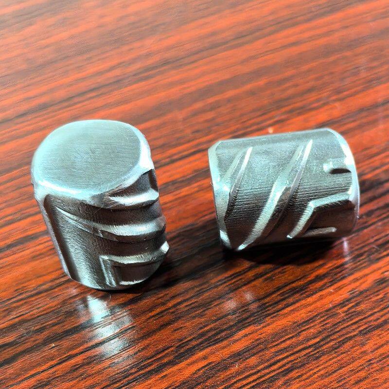 Threaded Steel Hand Pieces Iron Walnut Crafts Handmade Plate Twist Bracelet