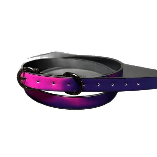 Warm Leather Long Round Neck Design Collar