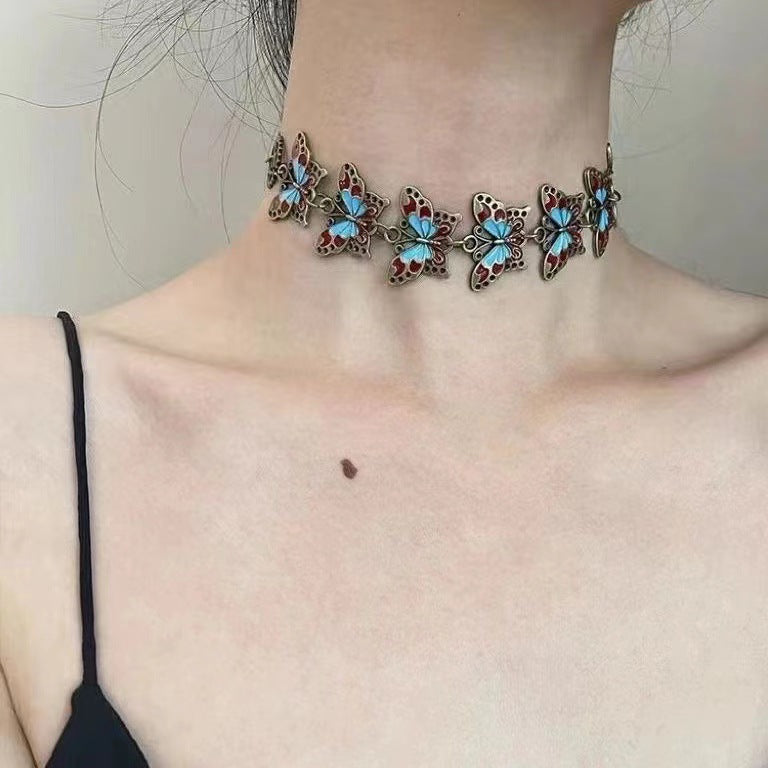 Men's Punk Street High-grade Clavicle Chain Asian Culture Necklaces
