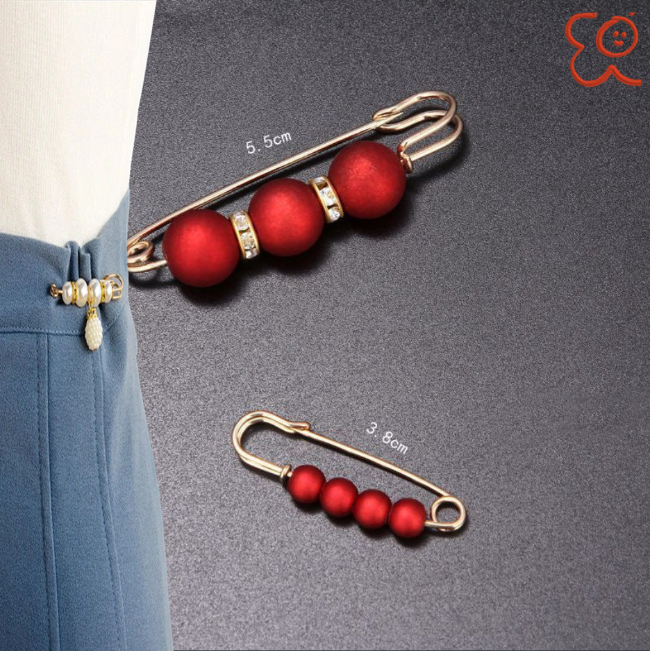 Fixed Clothes Clip Slimming Artifact Brooch Brooches