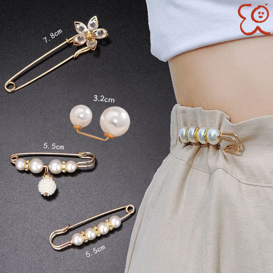 Fixed Clothes Clip Slimming Artifact Brooch Brooches