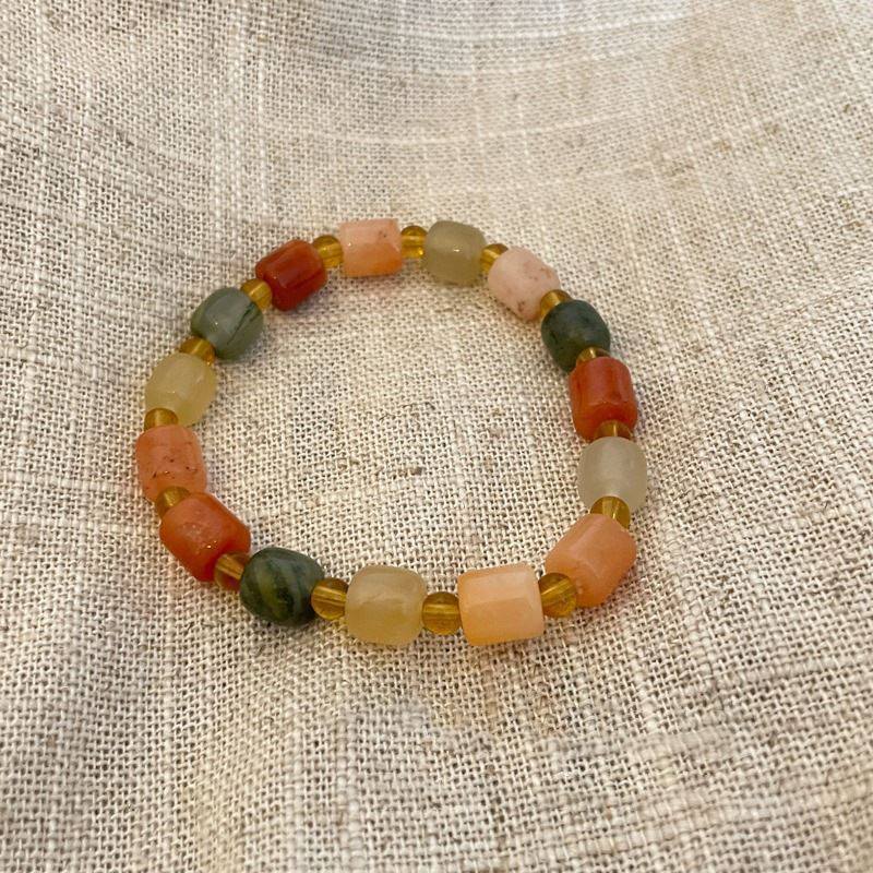 Style Beaded Weave National Female Design Ancient Cool High Bracelet