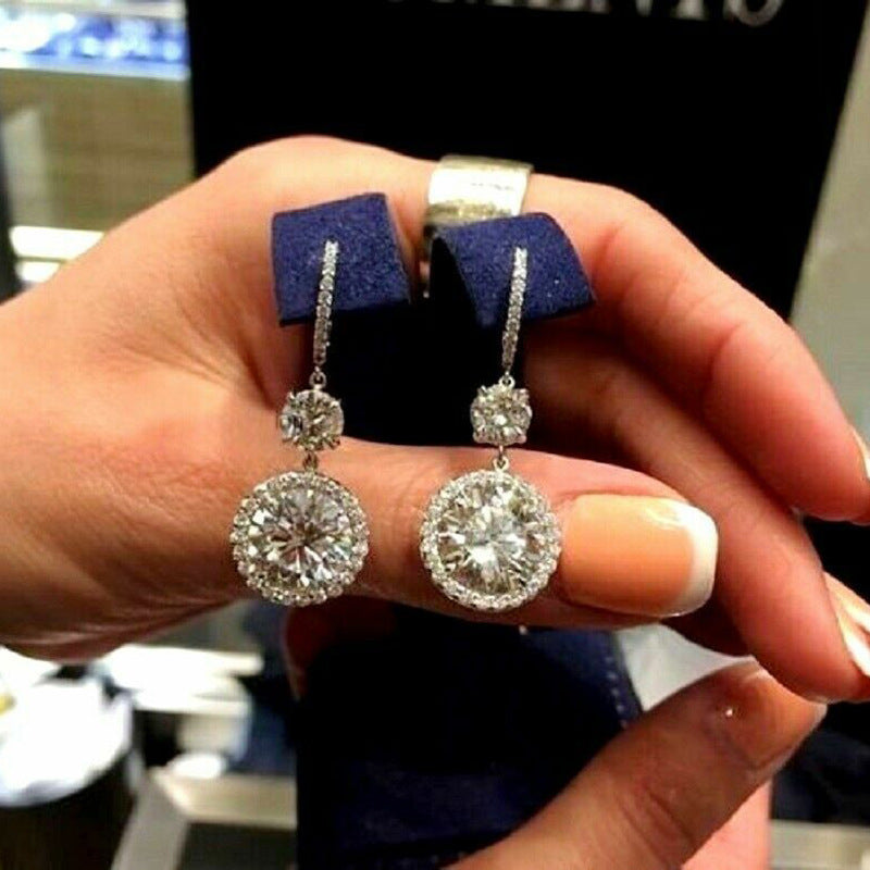 Super Flash Modified Face Luxury Temperament Trendy Rings