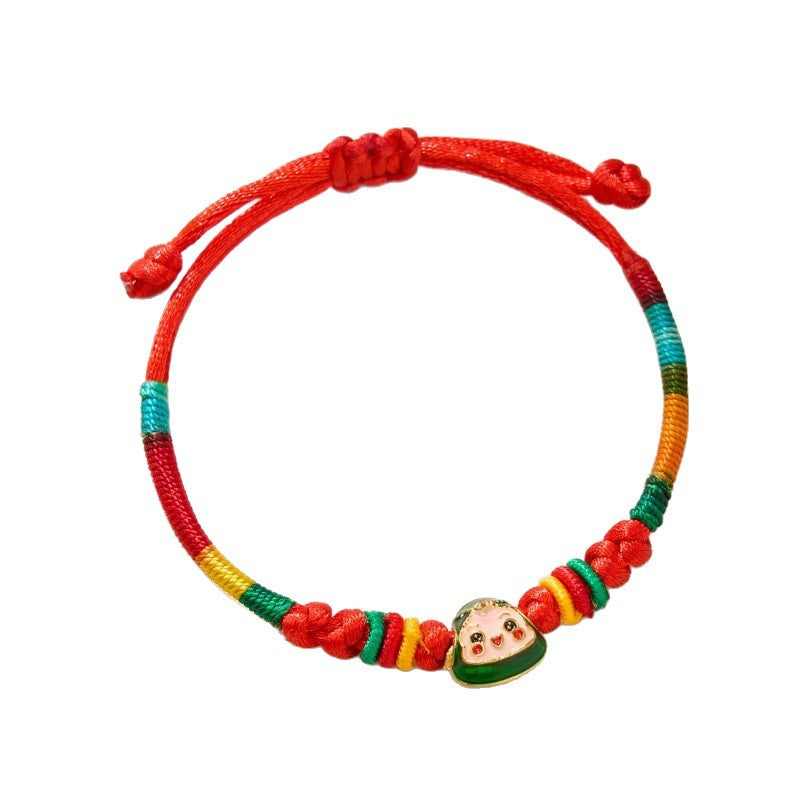 Children's Dragon Boat Festival Colorful Rope Hand-woven May Line Bracelets