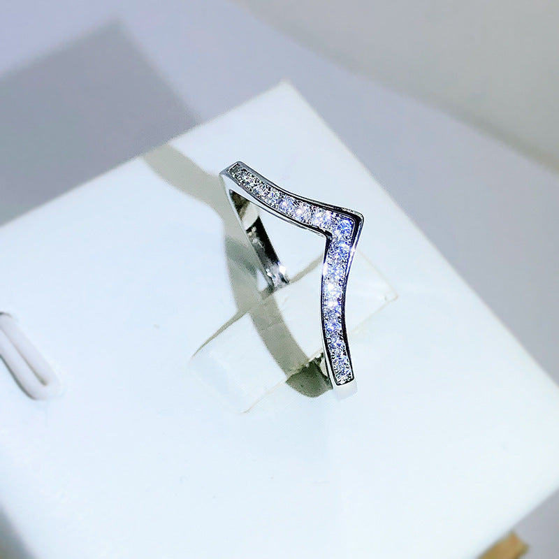Women's Finger Simple Stylish Personality Fresh Korean Rings