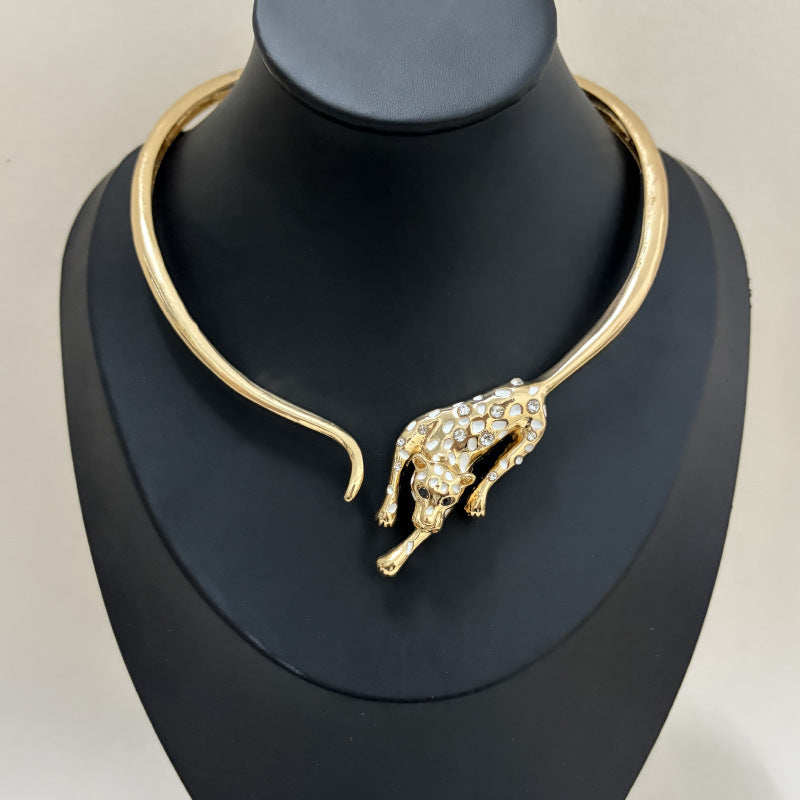 Light Luxury High-grade Open Elastic Clavicle Necklaces