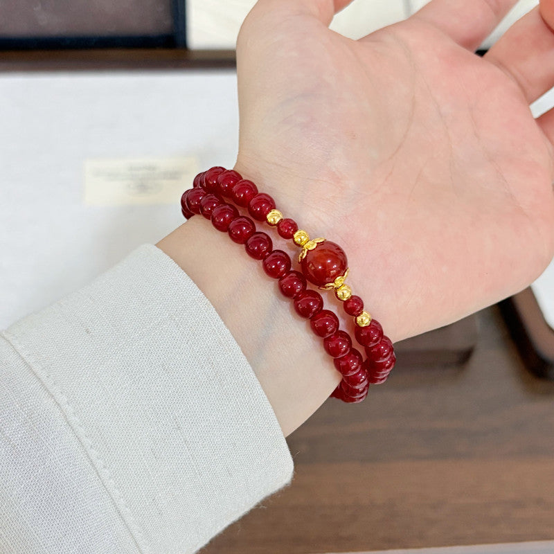 Women's Double Twin Niche Lucky Fortune Temperament Bracelets