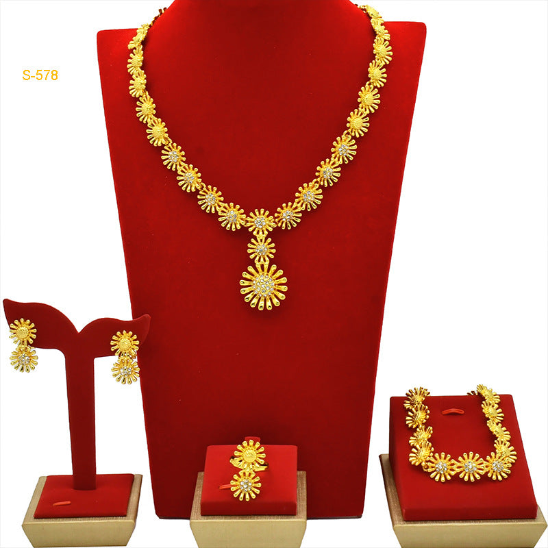 Comfortable Fashion Creative Enid Bridal Source Jewelry Set