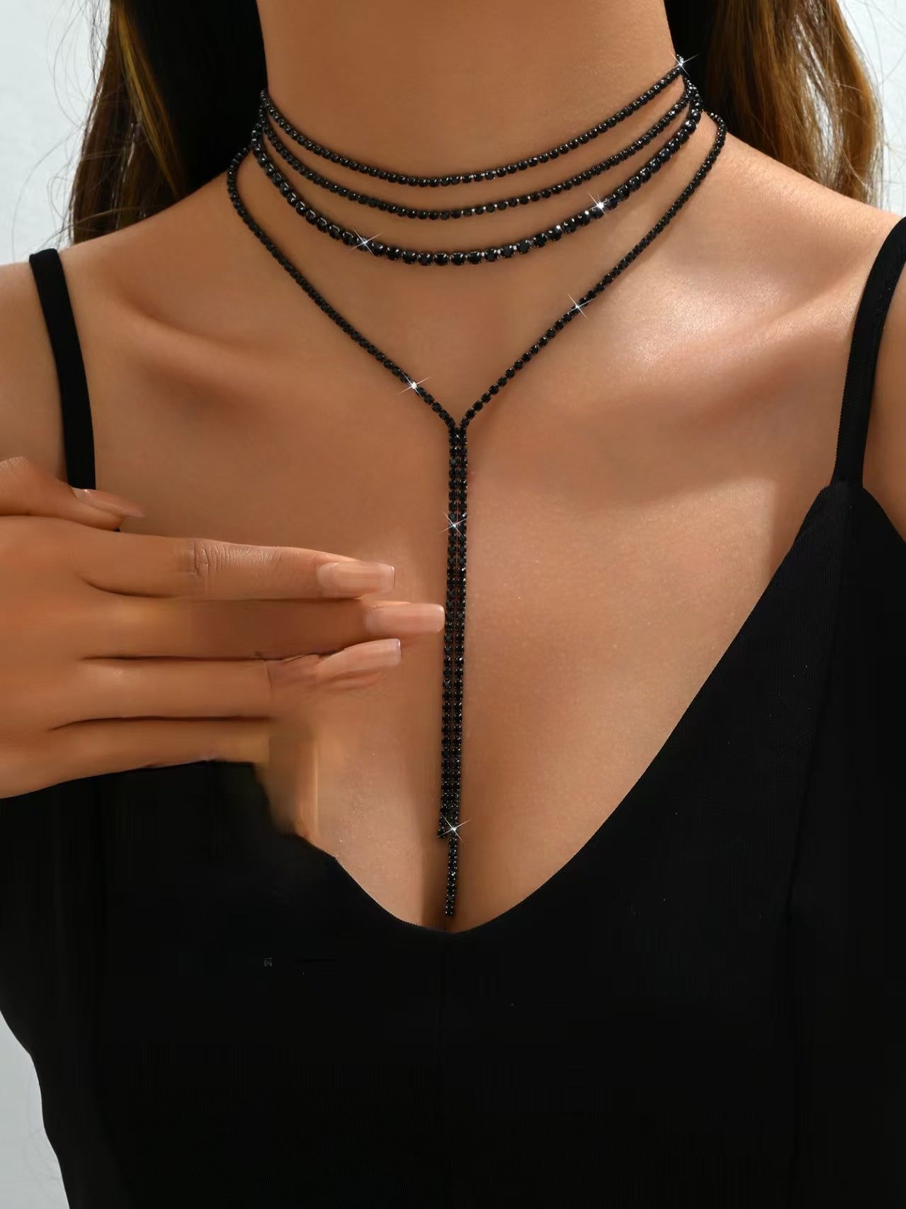 Bone Chain Cold Style Design Choker Necklaces