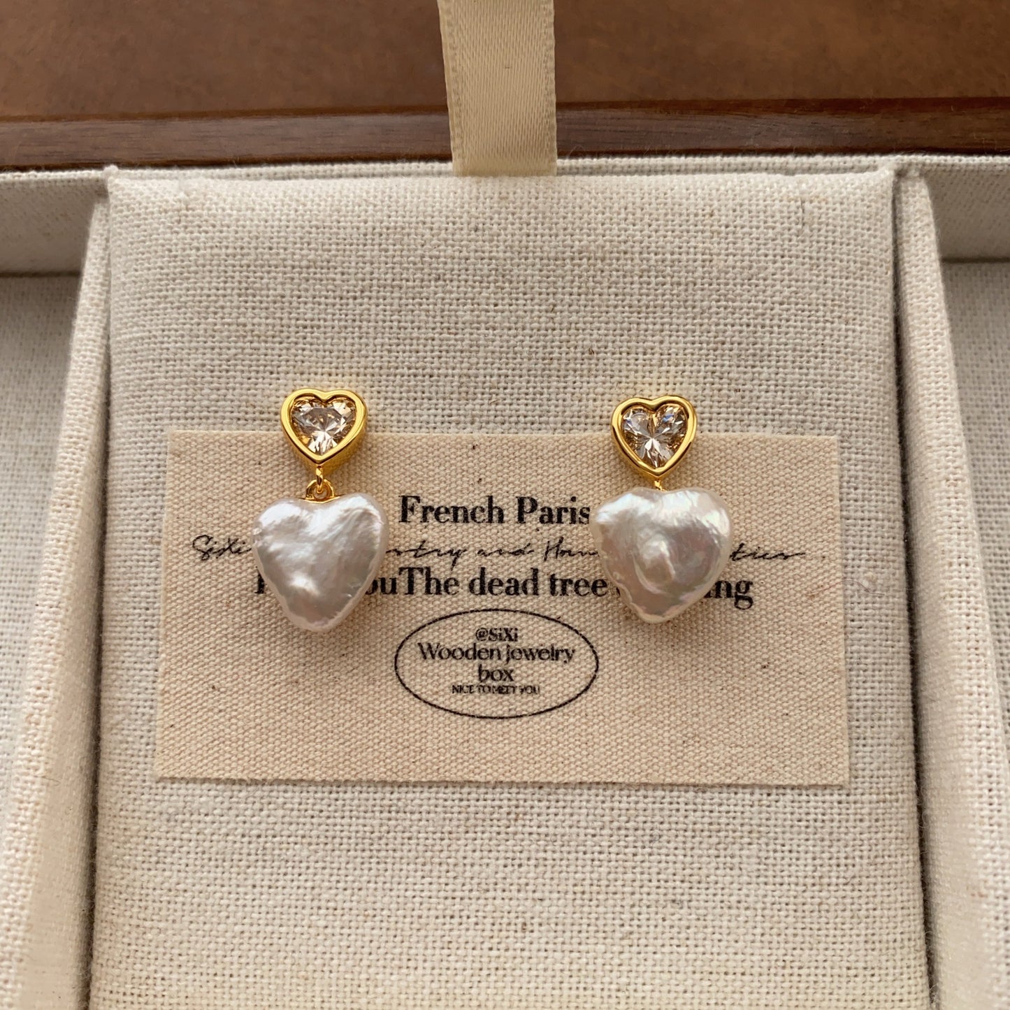 Baroque Pearl Ear Clip High Sense Design Affordable Luxury Earrings