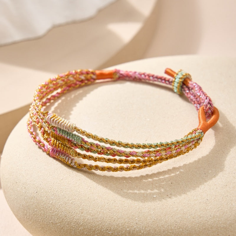 Hand-woven Line Carrying Strap Dragon Boat Festival Adult May Bracelet