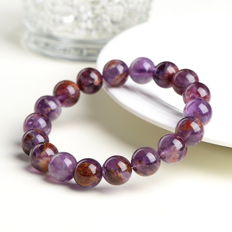 Crystal Natural Purple Ghost Energy Fashion Bracelets