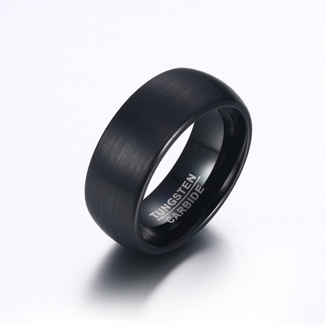 Men's Style Popular Ornament Brushed Tungsten Black Trendy Bracelets