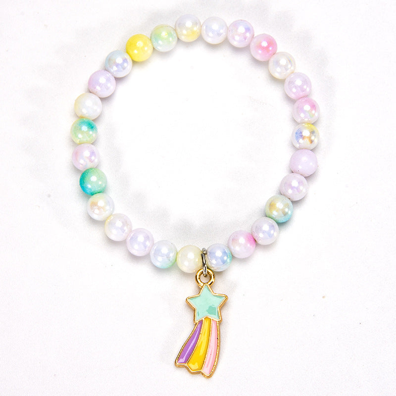 Children's Cartoon Alloy Little Handmade Dolphin Bracelet
