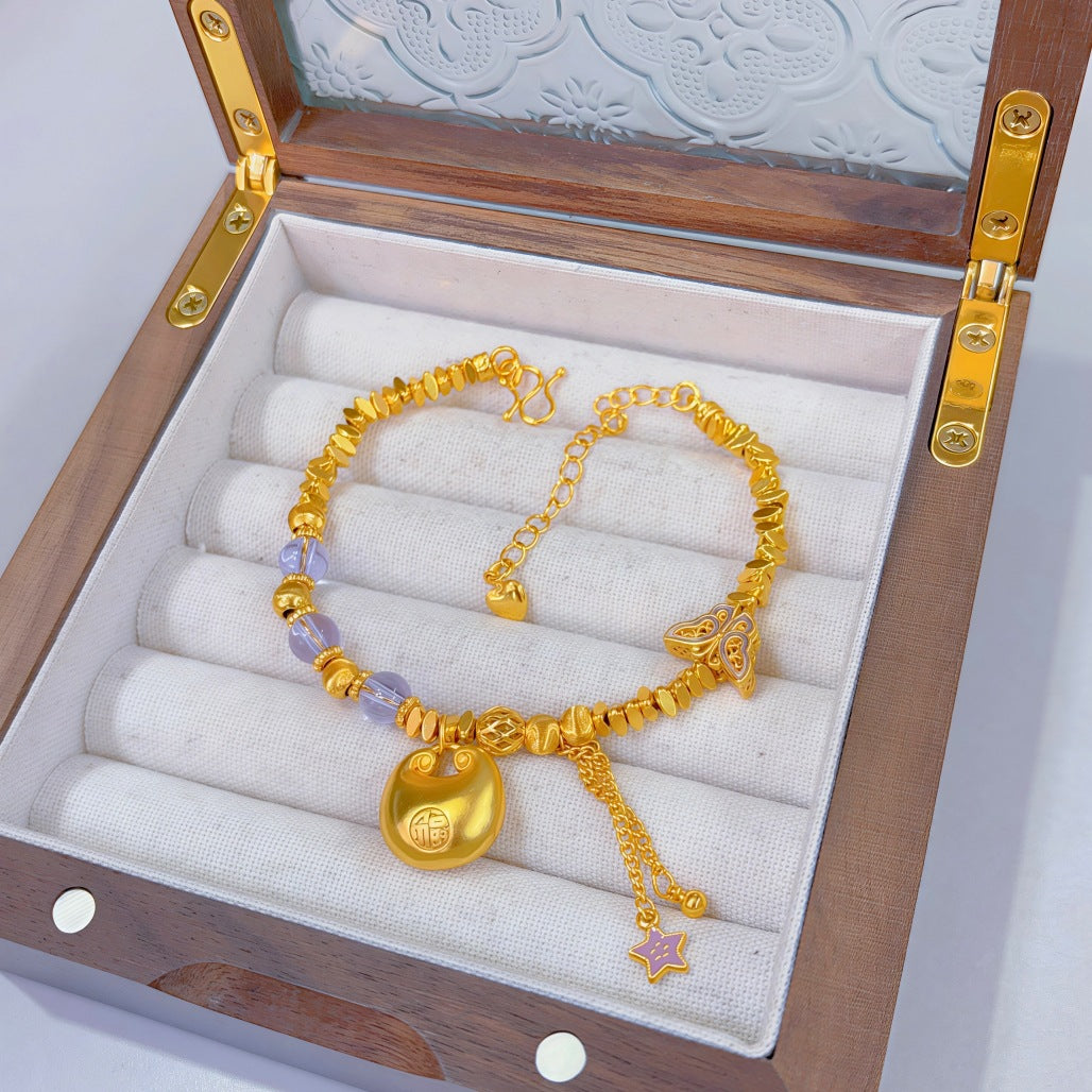 Love Of Butterfly Shop Fashion Double Bracelet