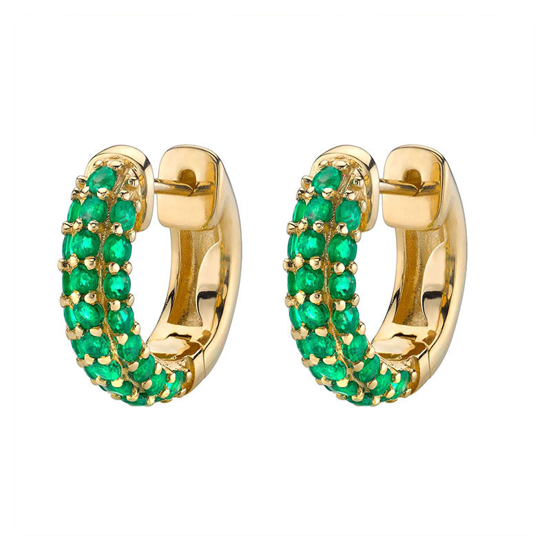 Women's Sier Needle Eardrop Retro Fashion Geometry Pattern Earrings