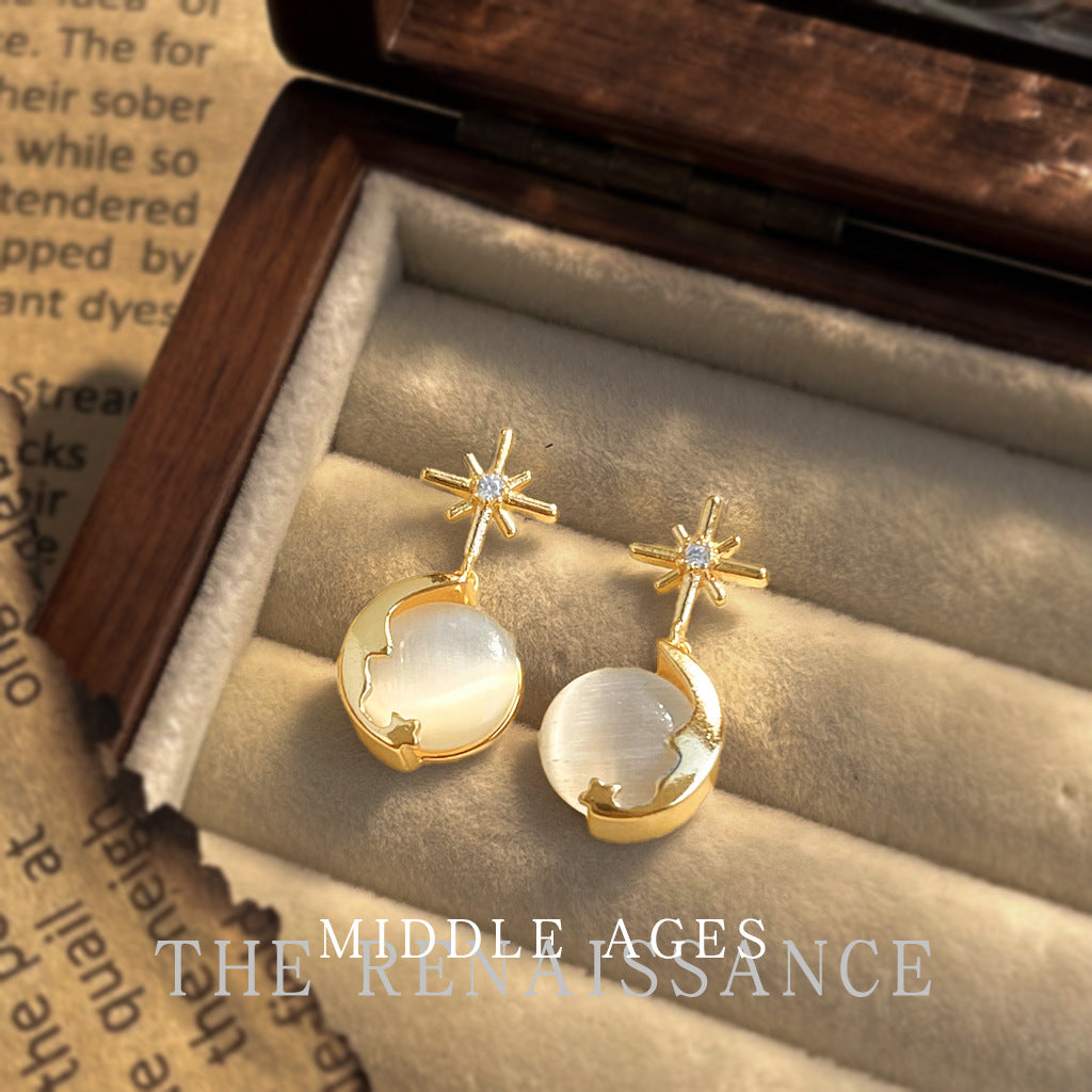 Women's Stone Ear Collection Temperament Commute Affordable Stud Earrings