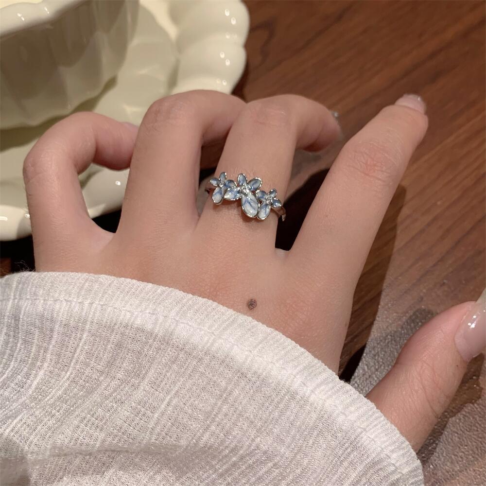 Blue Butterfly Cold High-grade Shape Han Bracelets