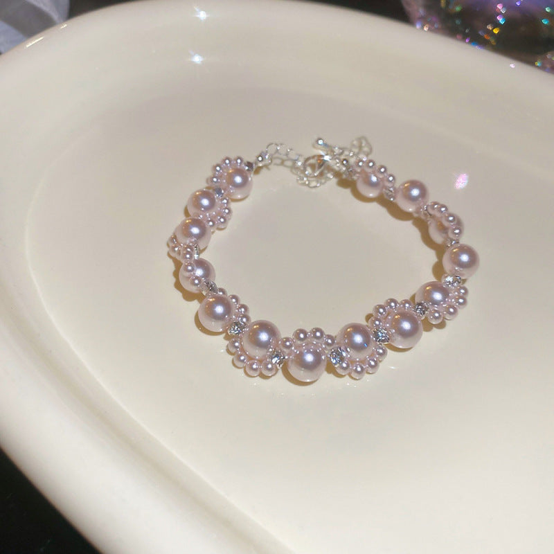 Zircon Fashionable Minimalist Wristband With Touch Of Affordable Bracelet