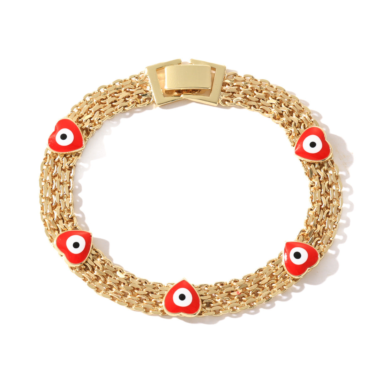 Bohemian Devil's Eye Elephant Female Cartoon Fun Bracelet