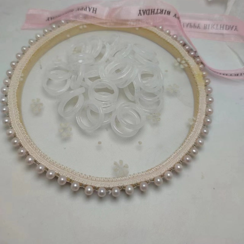 Female Single Material Sticky Accessory International Trade City Ring