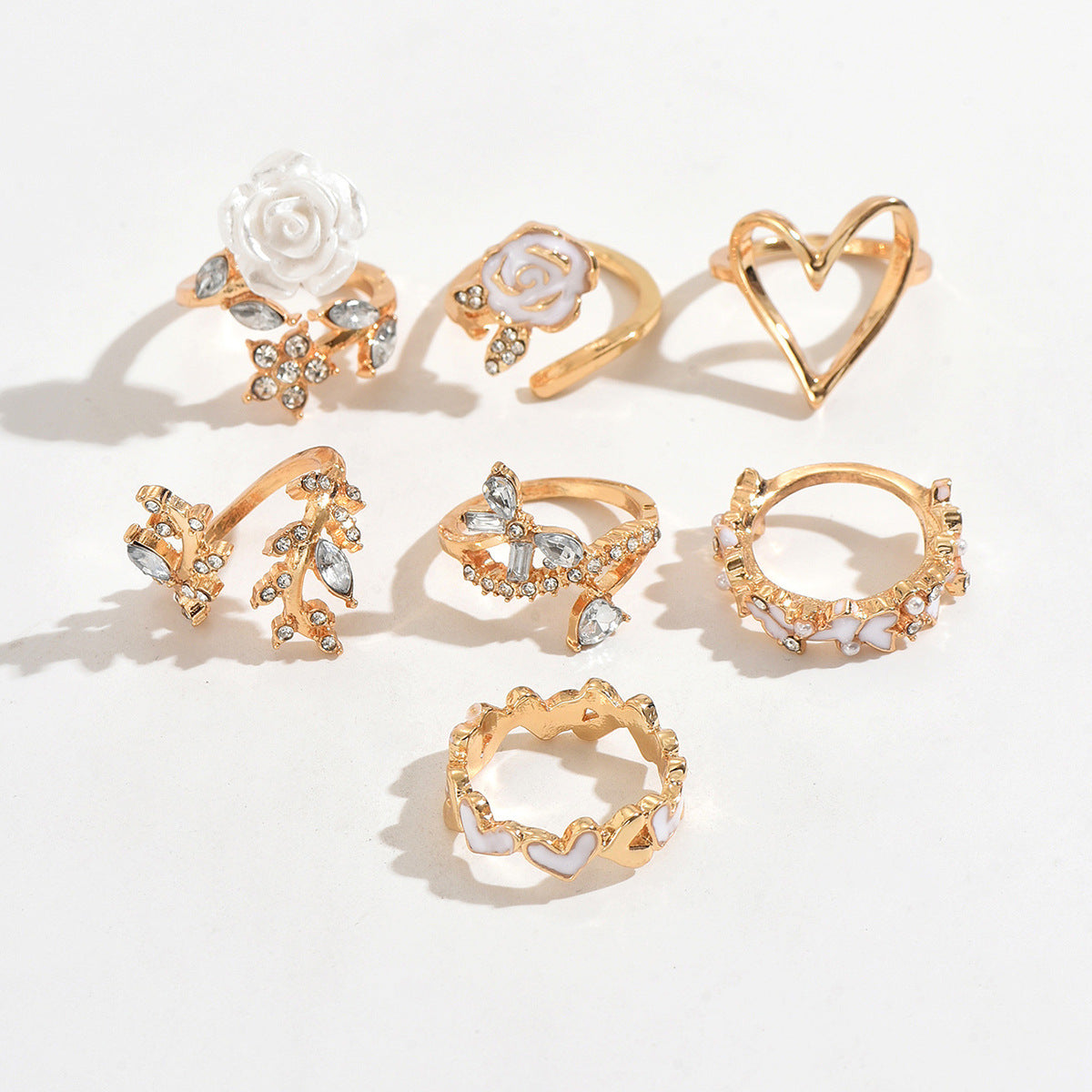 Women's Special Interest Light Luxury High-grade Lovely Butterfly Ring