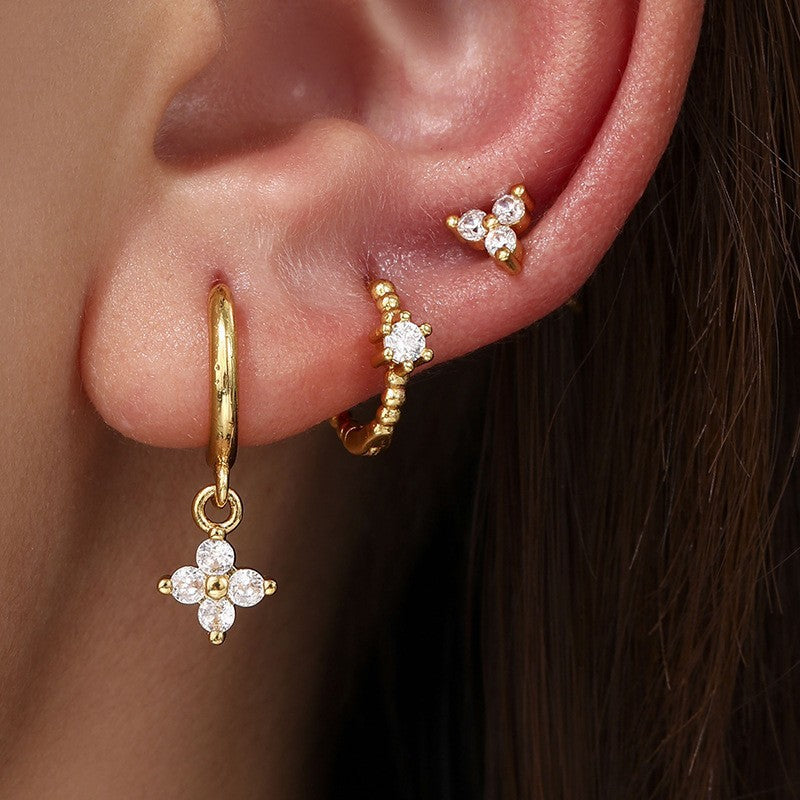 Women's Fashion Single Ear Suit Clip Graceful Rings