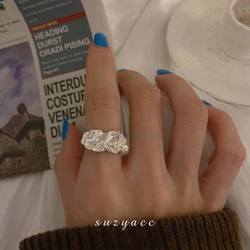 Affordable Luxury Personality Thai Sier Copper Female Rings