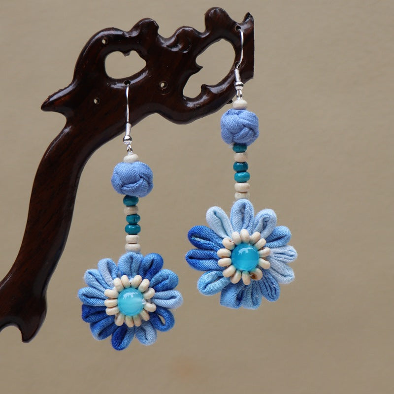 Yunnan National Style Travel Gift Dali Earrings